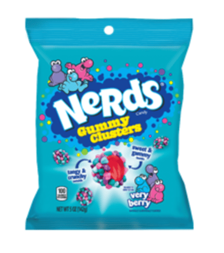 Nerds Gummy Clusters - Very Berry 5oz bags