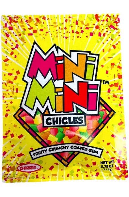 Mini Chicles Fruit Gum
