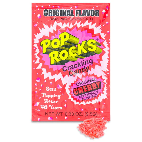 Pop Rocks Popping Candy, Blue Razz - 0.33 oz
