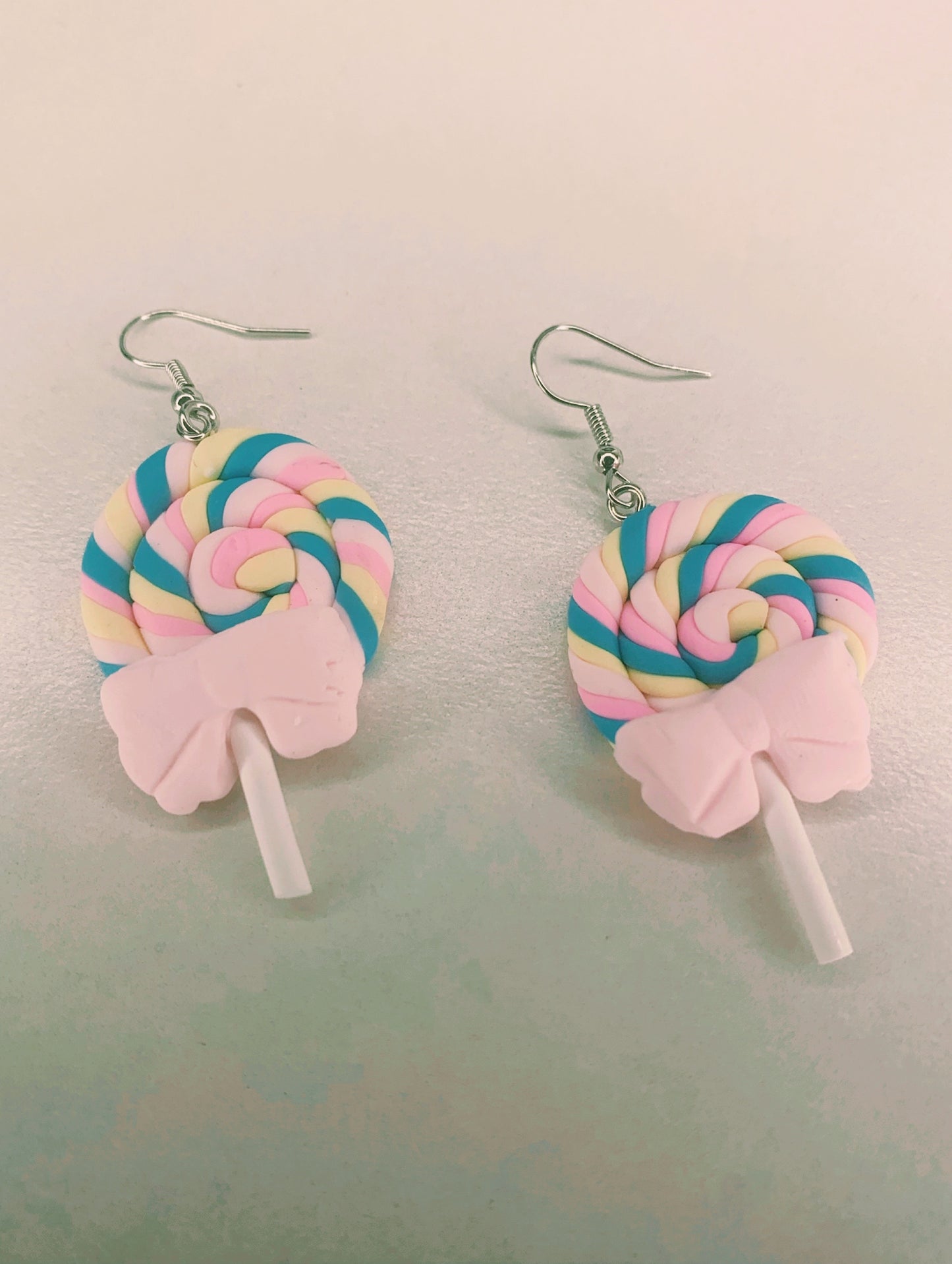 Marshmallow Lollipop Earrings