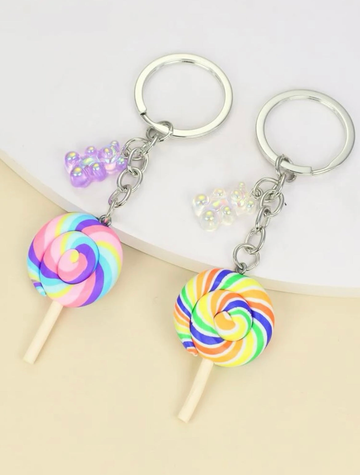 Lollipop Keychain