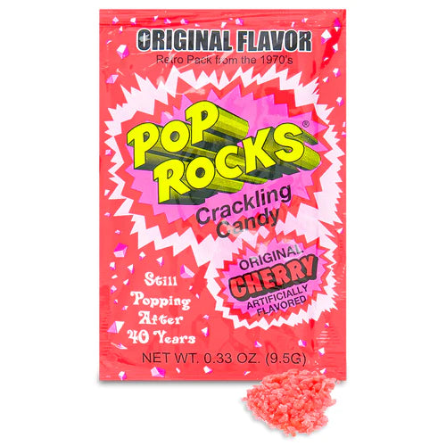 Pop Rocks - Cherry, Blue Razz, Strawberry