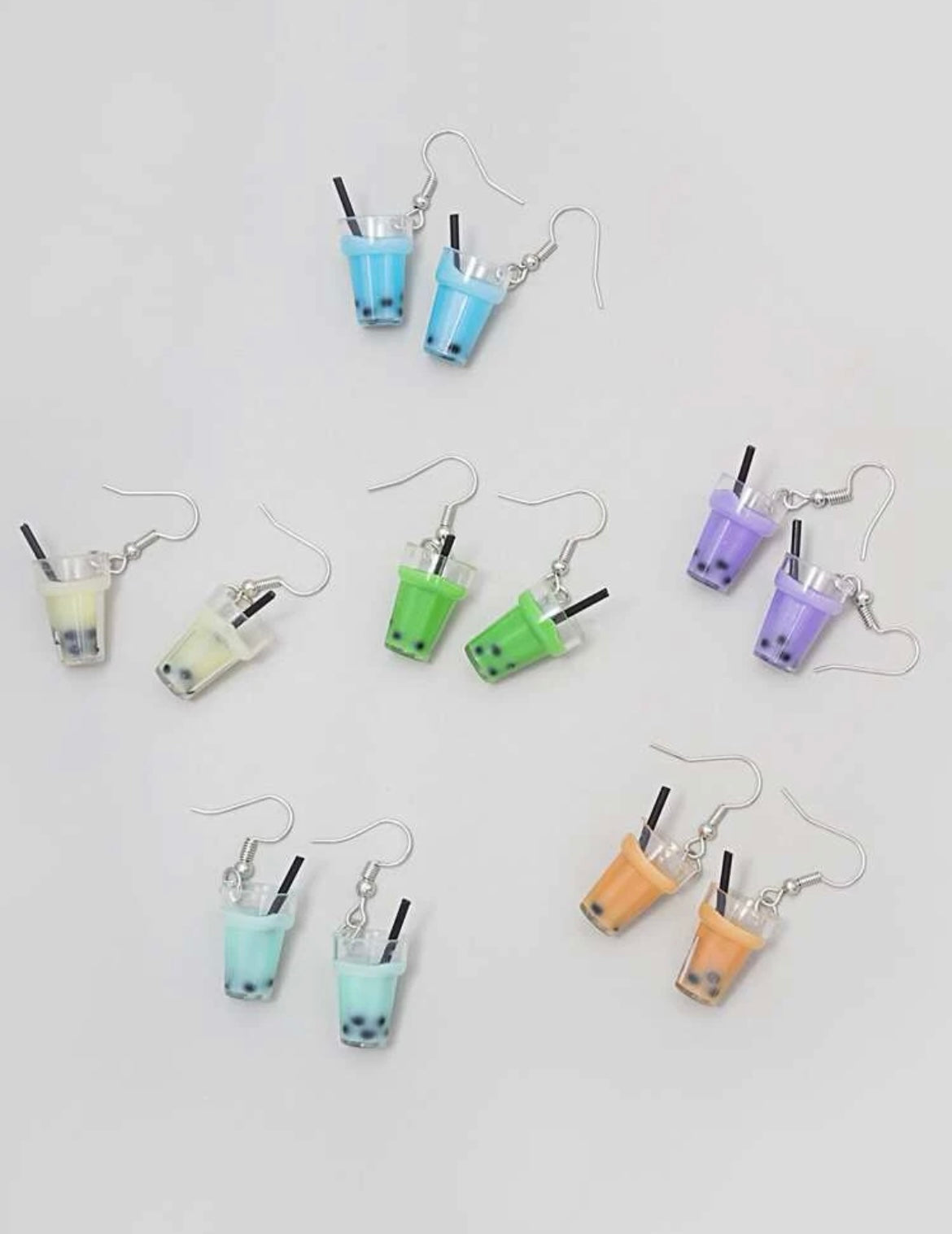 Milk popular Tea Earrings