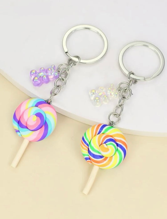 Lollipop Keychain